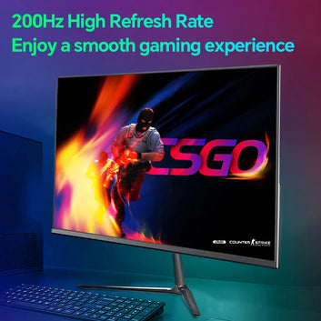 24" Anmite Micro-Bezel High Refresh Gaming PC & Office Desktop Monitor