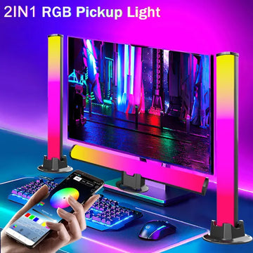 2-in-1 RGB LED Pickup Light