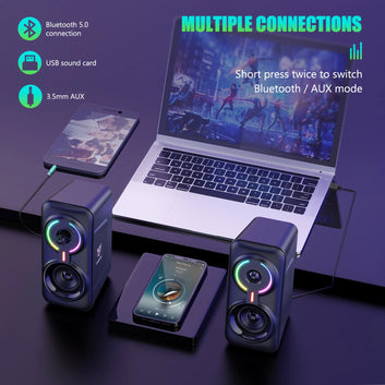 ONIKUMA L6 Desktop Computer Speakers