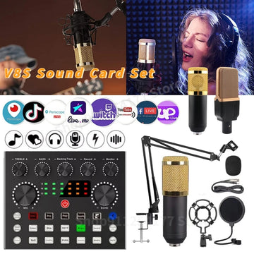 Erilles V8S BM800 Professional Studio Kit