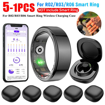 ZORDAI Wireless Smart Ring Charging Case (R02/R03/R06)