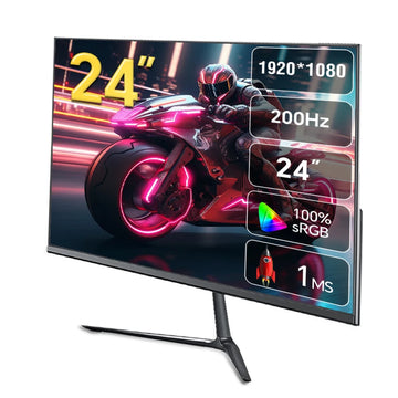24" Anmite Micro-Bezel High Refresh Gaming PC & Office Desktop Monitor