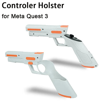 Gun Grip Handle Controller Holster for Meta Oculus Quest 3 Touch Controller