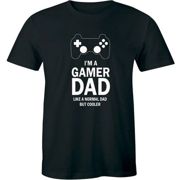 Funny "Im A Gamer Dad" Short-Sleeve T-Shirt