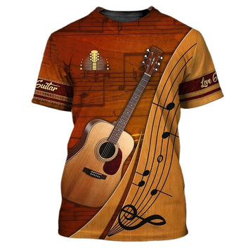 LP Electric Guitar Short-Sleeve T-Shirt