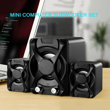 YOUTOPCOOL 3 Set - 2.1 Stereo/Subwoofer