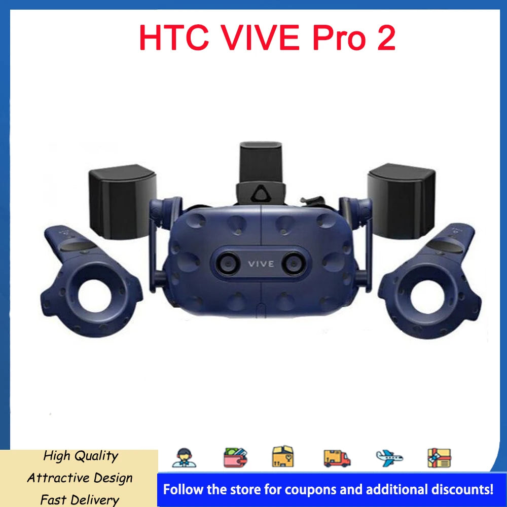 HTC VIVE Pro 2 PC Steam VR Headset