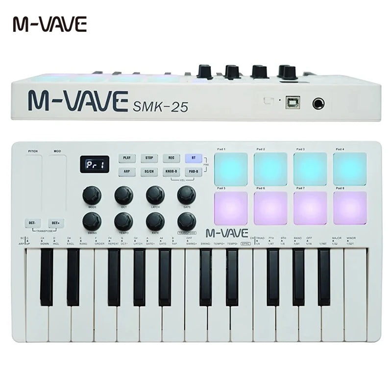 M-VAVE SMK-25 MIDI Keyboard