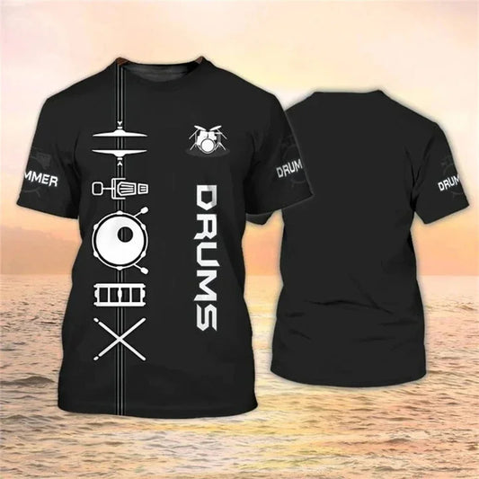 Electronic Drum Short-Sleeve T-Shirt