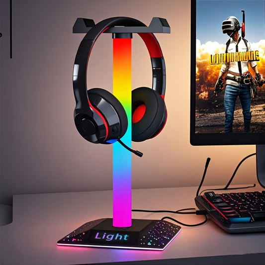 RGB Headset Stand with Type-C Port