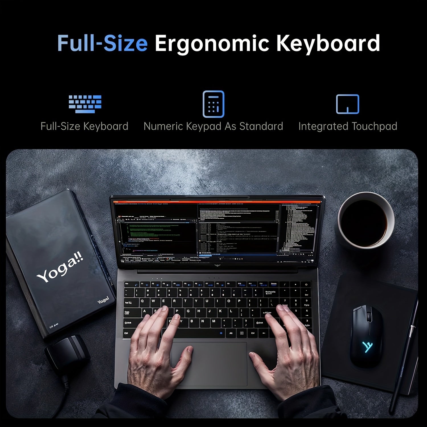 2025 Laptop 156 Inch Laptop Computer With Quad Core12th Alder Lake N97Up To 36GHz 16GB DDR4 512GB Hard Drive For Business School Office